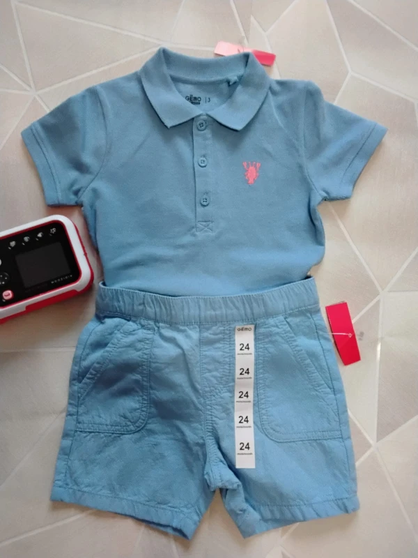 Ensemble 2 pièces  total look garçon 24 mois