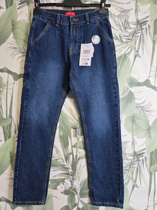 Jean droit fille 10 ans