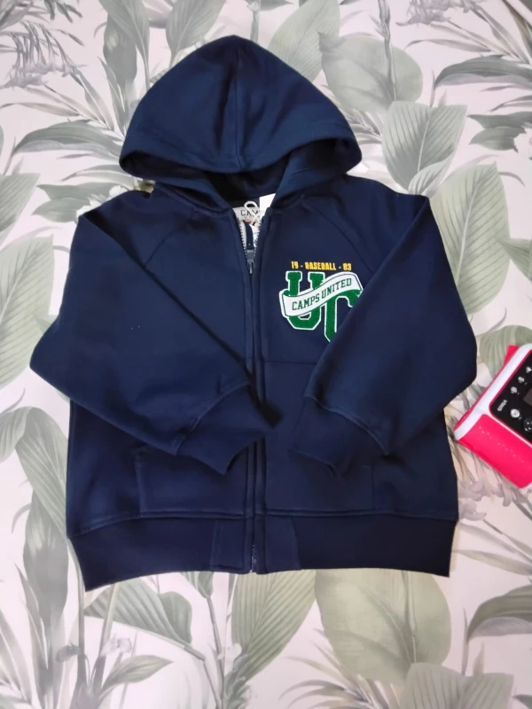 Veste à capuche imprimé