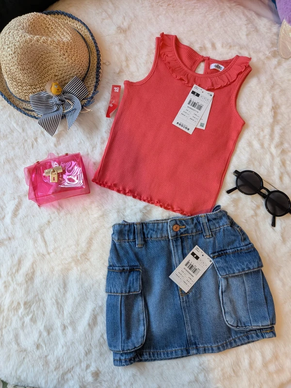 Ensemble jupes Cargo filles 3 à 4 ans